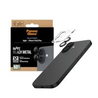 PanzerGlass Pellicoprotettiva fotocamera Hoops Optic Rings Apple iPhone 17 - Nero