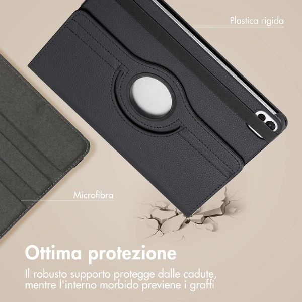 imoshion Cover Girevole a 360° Apple iPad Pro 11 (2025) M5 / (2024) M4 - Nero