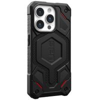 UAG Cover Posteriore Monarch Pro Apple iPhone 15 Pro - Kevlar Black