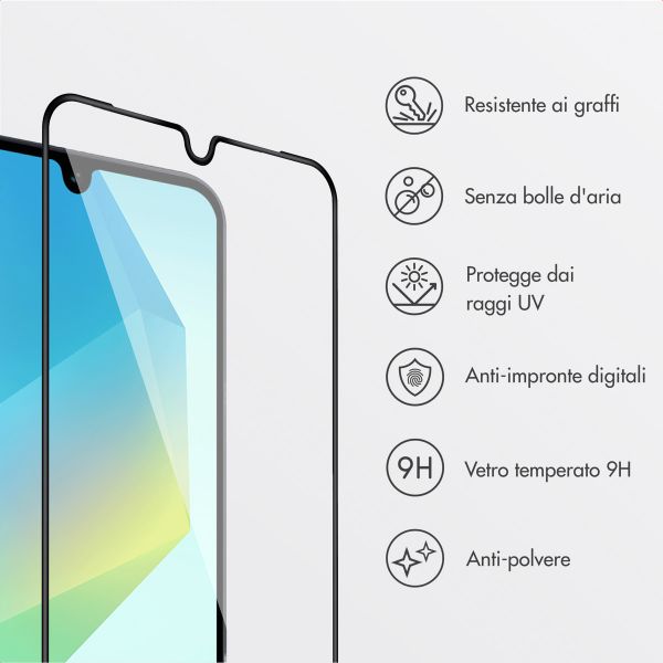 Accezz Vetro temperato + Applicatore Samsung Galaxy A16 (4G/5G) / A17 (4G/5G)