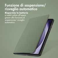 Accezz Cover Tablet Classica Samsung Galaxy Tab A9 Plus - Verde