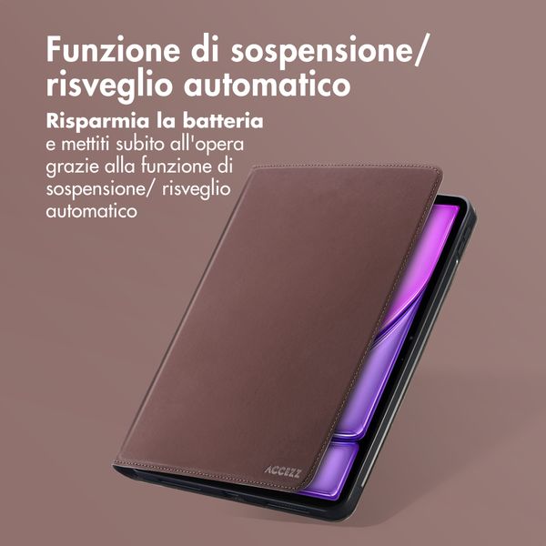 Accezz Cover Tablet Classica Apple iPad Air 13 pollici (2026) M4 / (2025) M3 / (2024) M2 - Marrone