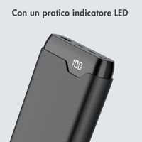 imoshion Powerbank - 27.000 mAh - Quick Charge e Power Delivery - 30W - Nero