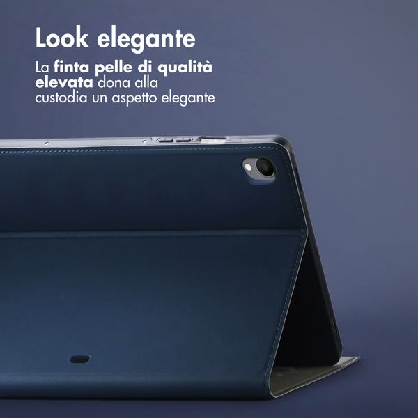 Accezz Cover Tablet Classica Samsung Galaxy Tab S11 - Blu scuro