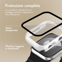 imoshion Cover rigida integrale Apple Watch 7 / 8 / 9 - 45 mm - Bianco