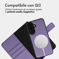 imoshion Cover a libro di lusso 2-in-1 rimovibile Samsung Galaxy A27 (5G) - Viola