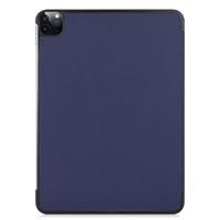 imoshion Cover a libro Trifold Apple iPad Pro 11 (2022 / 2021 / 2020 / 2018) - Blu scuro