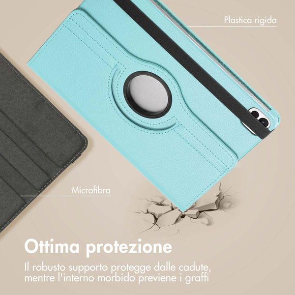 imoshion Cover Girevole a 360° Apple iPad Pro 13 (2025) M5 / (2024) M4 - Azzurro