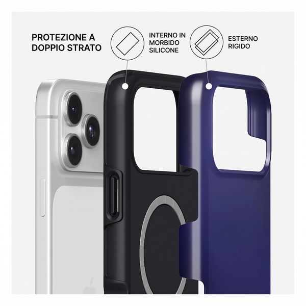 Burga Cover Posteriore Resistente con MagSafe Apple iPhone 18 Pro Max - Moonwalker