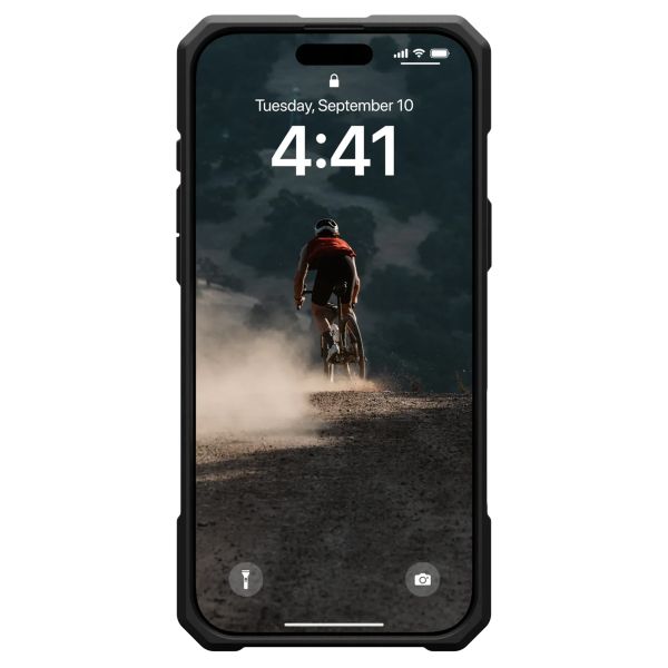UAG Cover Posteriore Monarch Pro Apple iPhone 16 Pro Max - Kevlar Element Green