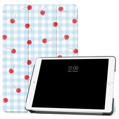 imoshion Cover Trifold Design Apple iPad 9 (2021) 10.2 pollici / iPad 8 (2020) 10.2 pollici / iPad 7 (2019) 10.2 pollici - Cherry Check