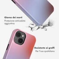 Selencia Cover posteriore Vivid con MagSafe Apple iPhone 14 - Gradient Soft Blush