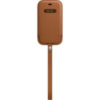 Apple Sleeve in Pelle iPhone 12 Mini - Saddle Brown