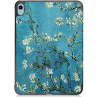 imoshion Cover Trifold Design Apple iPad 11 (2025) 11 pollici A16 / iPad 10 (2022) 10.9 pollici - Green Plant