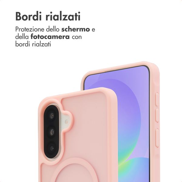 imoshion Cover posteriore Color Guard con MagSafe Samsung Galaxy A37 (5G) - Rosa chiaro