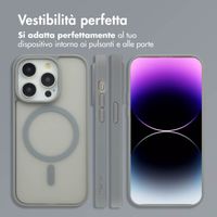 imoshion Cover posteriore Color Guard con MagSafe Apple iPhone 14 Pro - Grigio