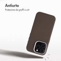 Accezz Cover Mesh con MagSafe Apple iPhone 15 Pro - Marrone