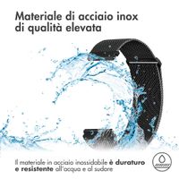 imoshion Cinturino milanese magnetico  - Attacco universale 20 mm - Taglia M - Nero