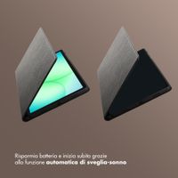 Selencia Cover Riva Samsung Galaxy Tab A11 Plus - Nero