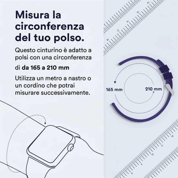 Apple Cinturino Alpine Loop Apple Watch | 44/45/46/49 mm - Taglia L - Terracotta / Natural Titanium