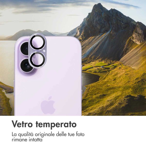 imoshion Protezione fotocamera in Vetro 2 Pezzi Apple iPhone 17 - Lavender