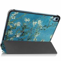 imoshion Cover Trifold Design Apple iPad 11 (2025) 11 pollici A16 / iPad 10 (2022) 10.9 pollici - Green Plant
