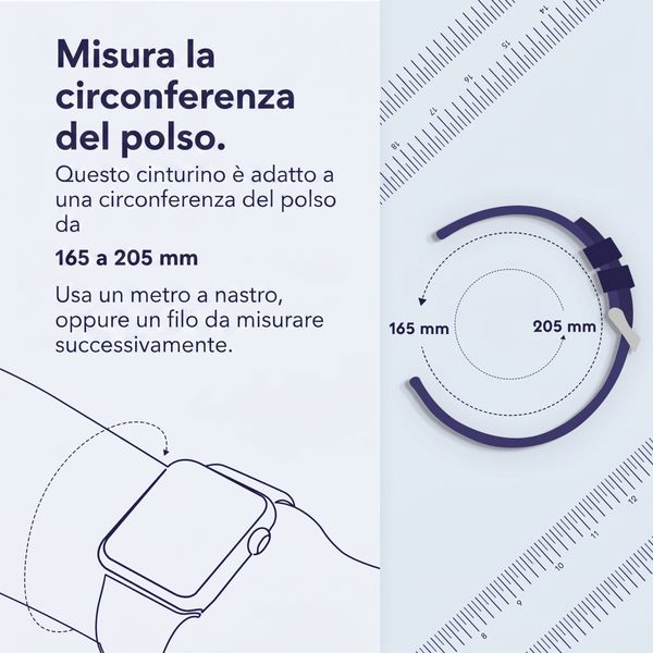 Apple Cinturino Leather Link Apple Watch | 44/45/46/49 mm - Taglia M/L - Chalk