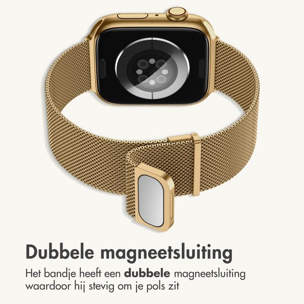 imoshion Milanees magnetisch bandje Apple Watch | 38/40/41/42 mm - Goud