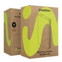 imoshion Powerbank Ultra Series in alluminio da 10.000 mAh – Quick Charge e Power Delivery – Nero