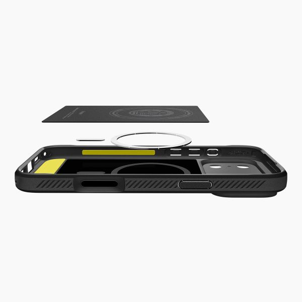 Spigen Cover Rugged Armor con MagSafe Apple iPhone 18 Pro / 17 Pro - Matte Black