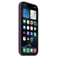 Apple Cover Posteriore in Silicone con MagSafe Apple iPhone 16 Pro Max - Plum