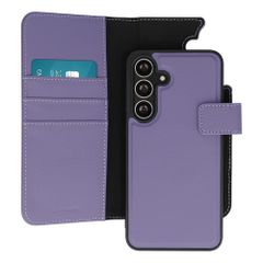 imoshion Cover a libro di lusso 2-in-1 rimovibile Samsung Galaxy S25 FE - Viola