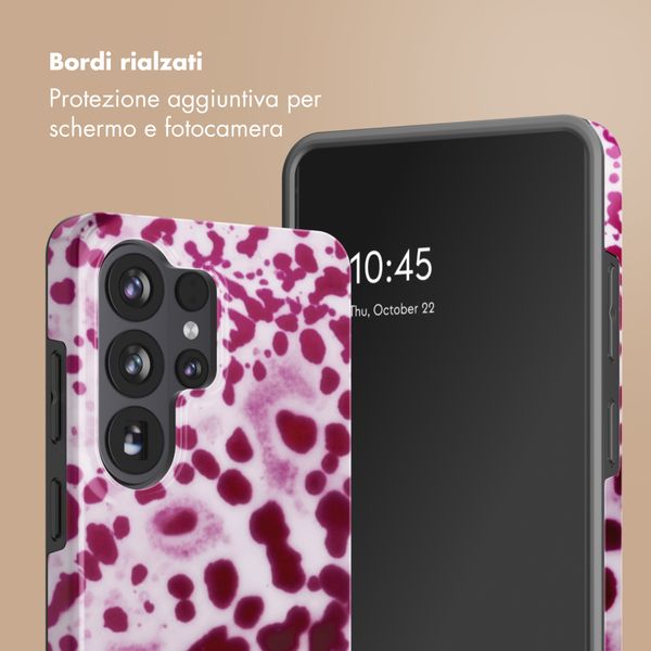 Selencia Cover posteriore Vivid con MagSafe Samsung Galaxy S26 Ultra - Cosmic Orchid