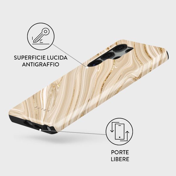 Burga Cover Posteriore Resistente Samsung Galaxy S25 Ultra - Full Glam