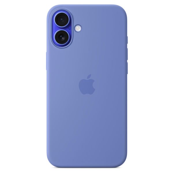 Apple Cover Posteriore in Silicone con MagSafe Apple iPhone 16 Plus - Periwinkle