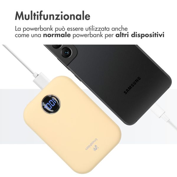 imoshion Powerbank Magnetic 10.000 mAh - Powerbank wireless - Giallo