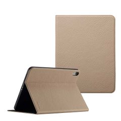 Selencia Cover Riva Apple iPad 11 (2025) 11 pollici A16 / iPad 10 (2022) 10.9 pollici - Beige