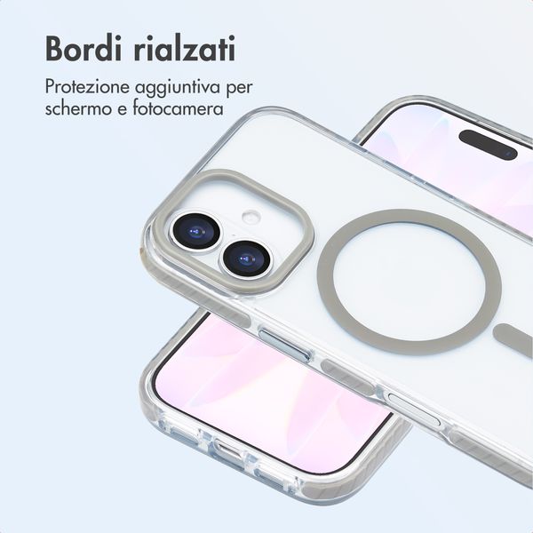 imoshion Cover Combat MagSafe Apple iPhone 17 - Grigio