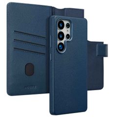Accezz Cover in pelle 2 in 1 con MagSafe Samsung Galaxy S25 Ultra - Nightfall Blue