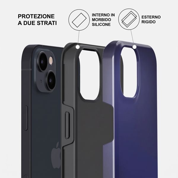 Burga Cover Posteriore Resistente con MagSafe Apple iPhone 14 - Moonwalker