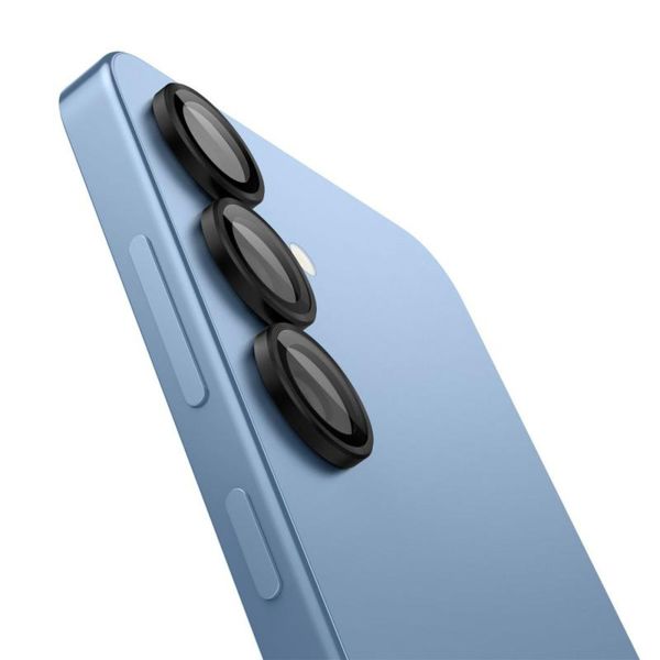 Spigen Optik Pro EZ Fit Lens Protector - Protezione lente fotocamera (confezione da 2) per Samsung Galaxy S25