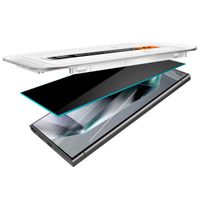 Spigen Vetro temperato privacy GLAStR EZ Fit + Applicatore - confezione da 2 Samsung Galaxy S24 Ultra