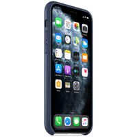 Apple Cover in Pelle iPhone 11 Pro - Midnight Blue