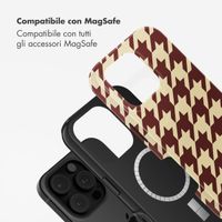 Selencia Cover posteriore Vivid con MagSafe Apple iPhone 16 Pro - Pied-de-Poule