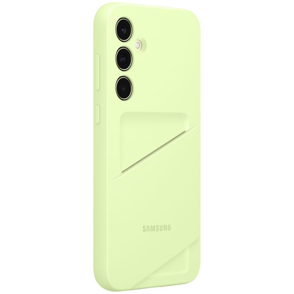 Samsung Cover Originale con Porta Carte Samsung Galaxy A35 - Lime