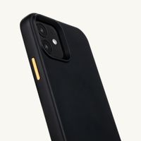 Selencia Cover posteriore Rivièra con MagSafe con ganci rimovibili iPhone 12 / 12 Pro - Velvet Black