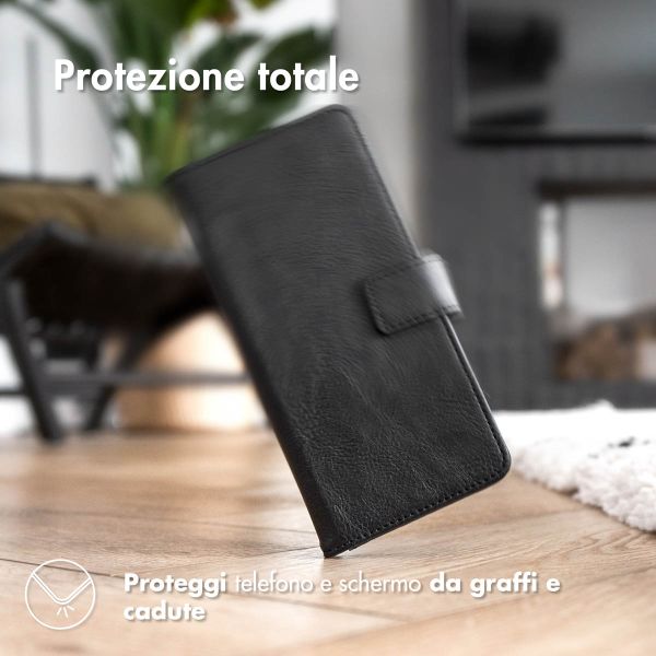 imoshion Cover a libro di Lusso Samsung Galaxy A16 - Nero