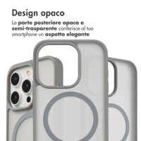 imoshion Cover posteriore Color Guard con MagSafe Apple iPhone 15 Pro - Grigio