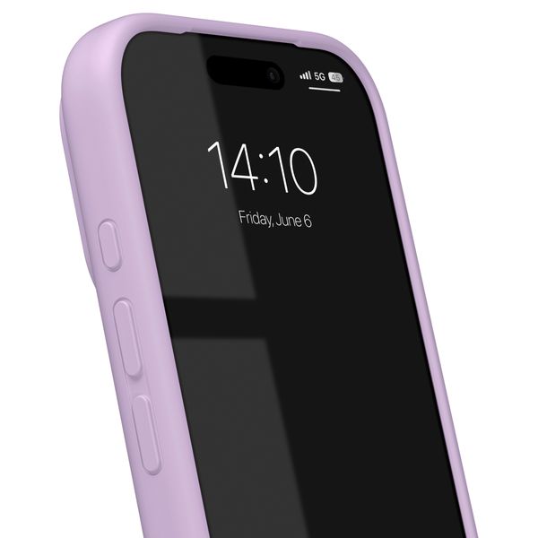 iDeal of Sweden Cover in silicone con MagSafe Apple iPhone 17 Pro - Lavender Milk