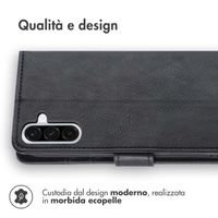 imoshion Cover a libro di Lusso Samsung Galaxy A36 - Nero